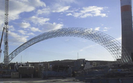 舞钢大型网架结构